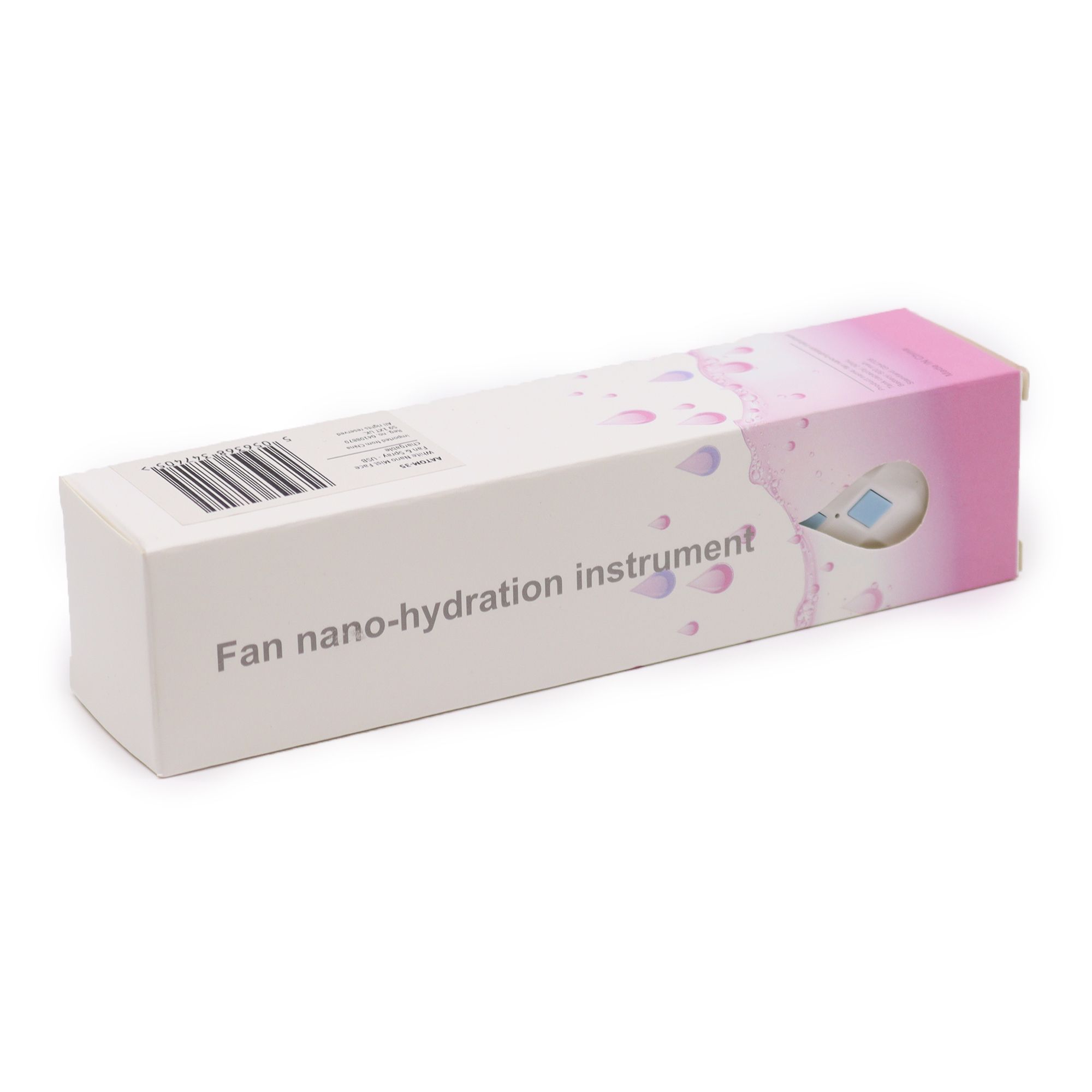 White Nano Mist Face Fan & Spray - USB chargable - Image 4