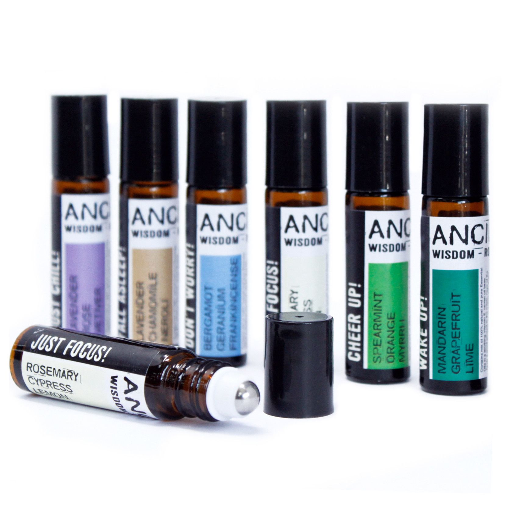 10ml Roll On Essential Oil Blend - Just Chill! - Image 12