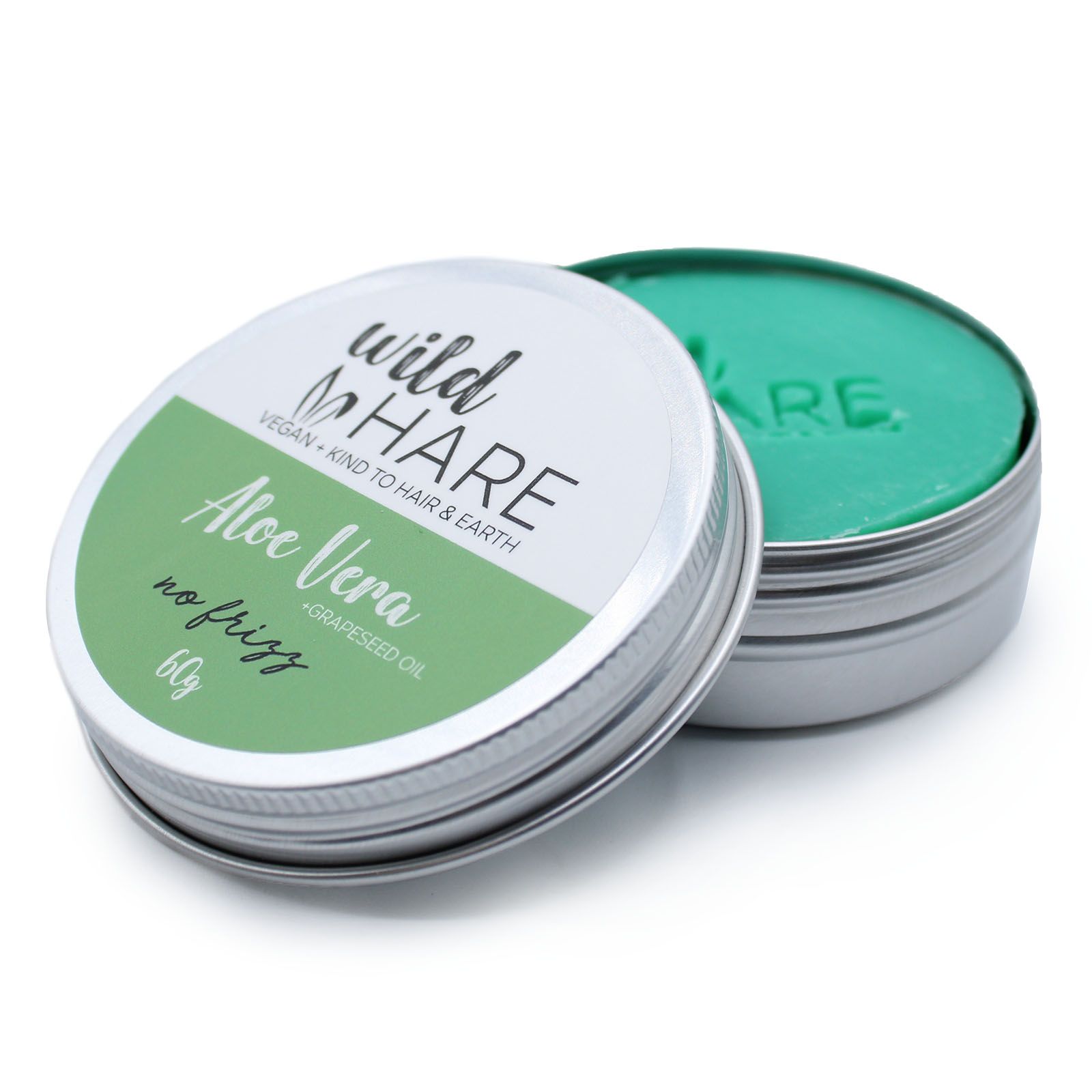 Wild Hare Solid Shampoo 60g - Aloe Vera - Image 2