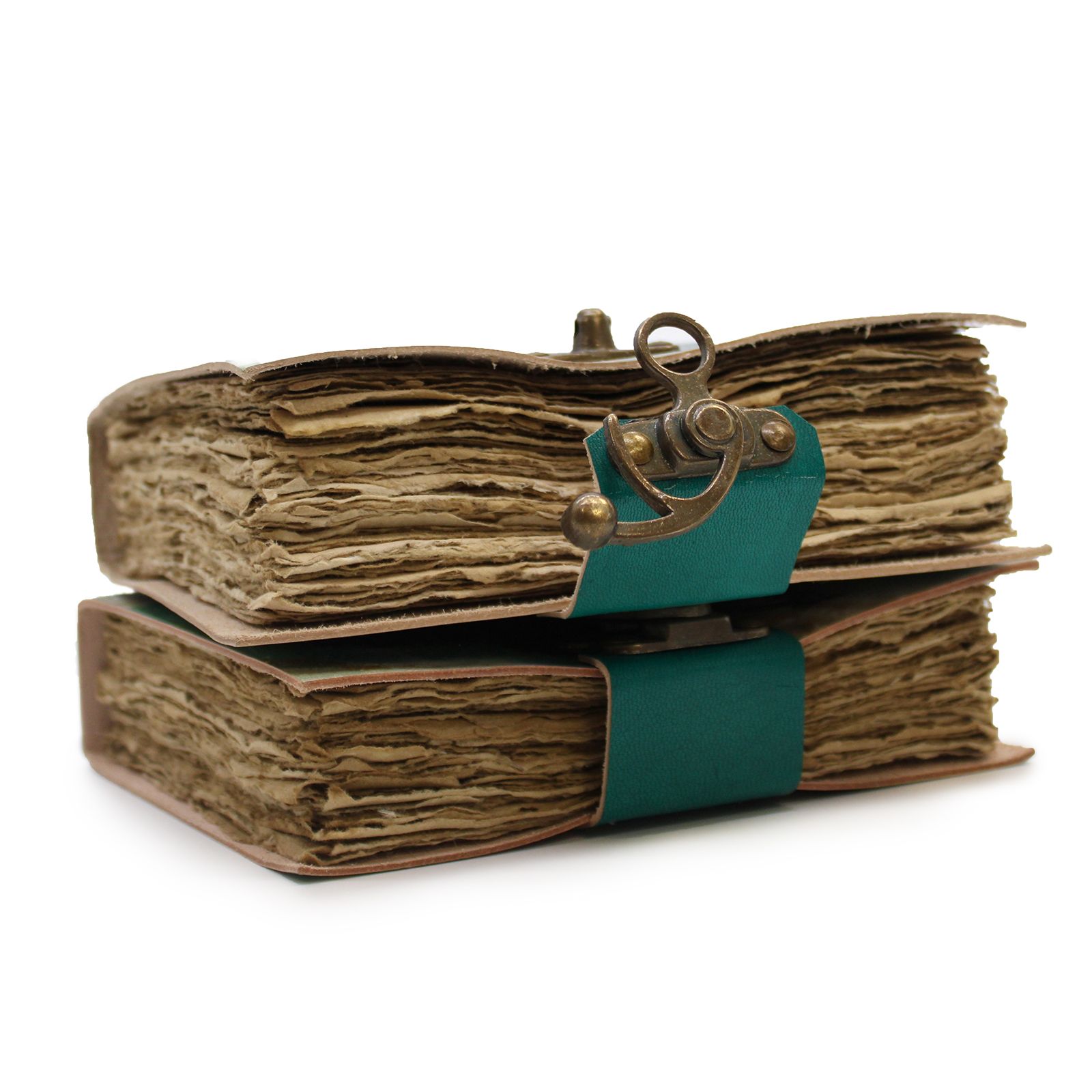 Leather "Bee Kind" Deckle-edge Notebook (7x5") - Image 5