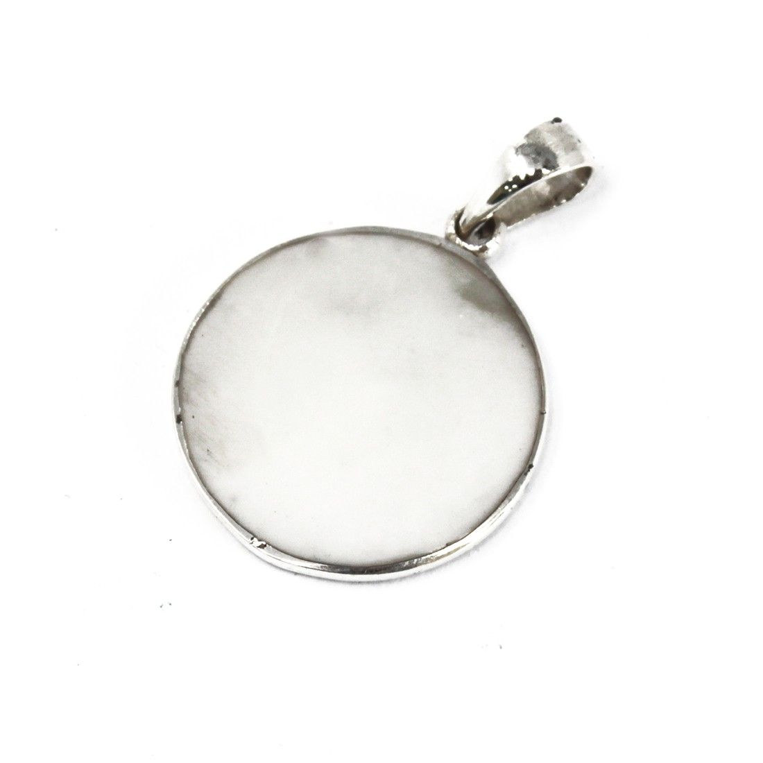 Tree of Life Silver Pendant 22mm - Mother of Pearl - Image 2