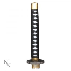 Black and White Handled Katana 99cm