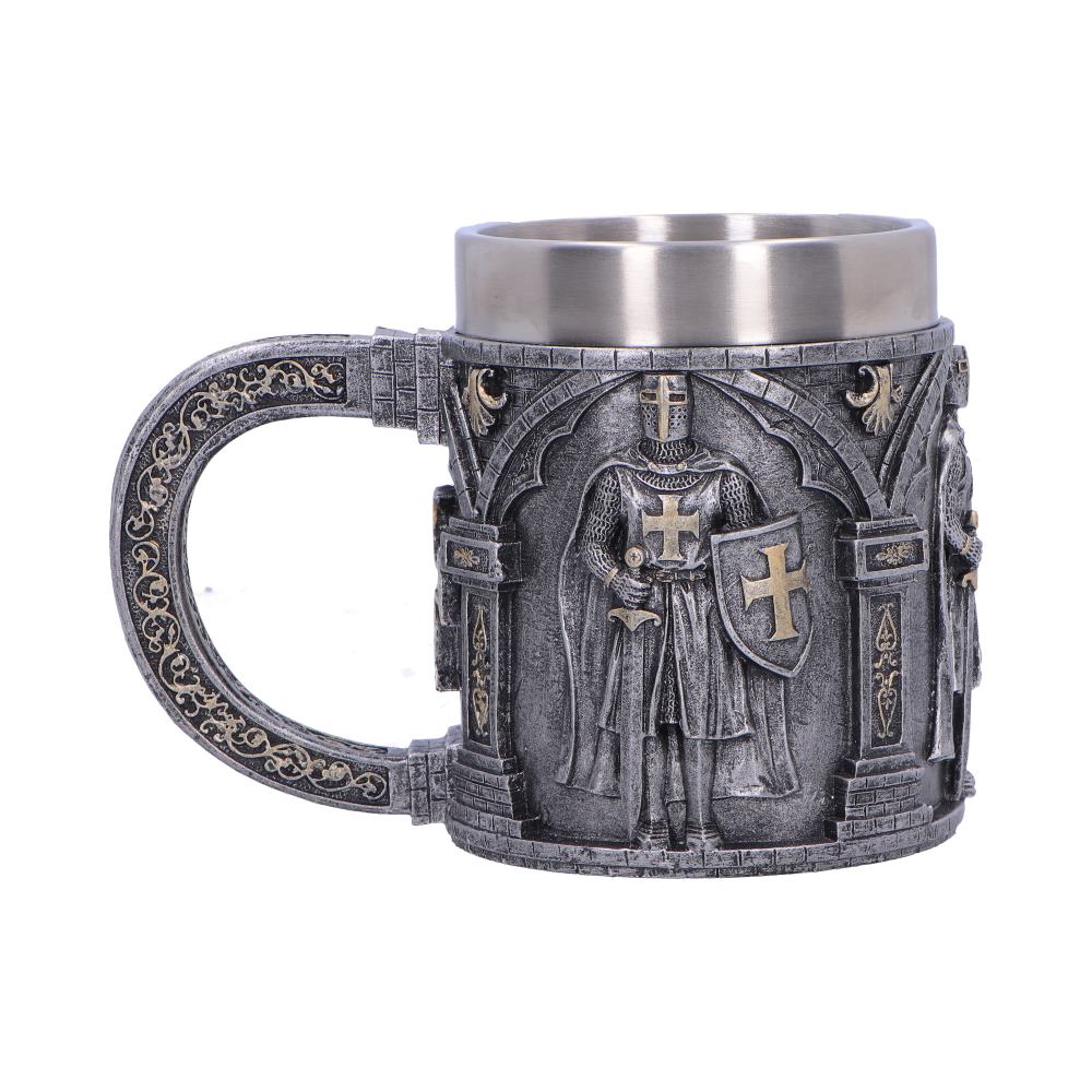 Knight in Shining Armour (Silver) Tankard (Small)