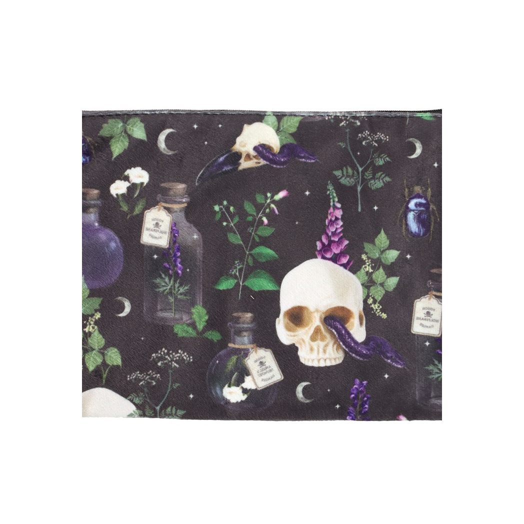 Venom & Vines Print Makeup Bag - Image 3