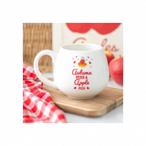 Autumn Skies & Apple Pies Rounded Mug