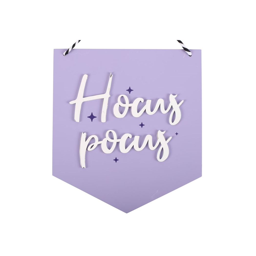 Purple Hocus Pocus Hanging Sign - Image 2