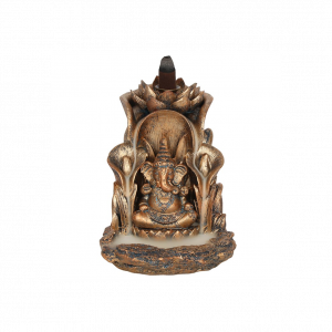 Bronze Ganesh Backflow Incense Burner