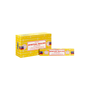 Set of 12 Packets of Spiritual Healing Incense Sticks by Satya