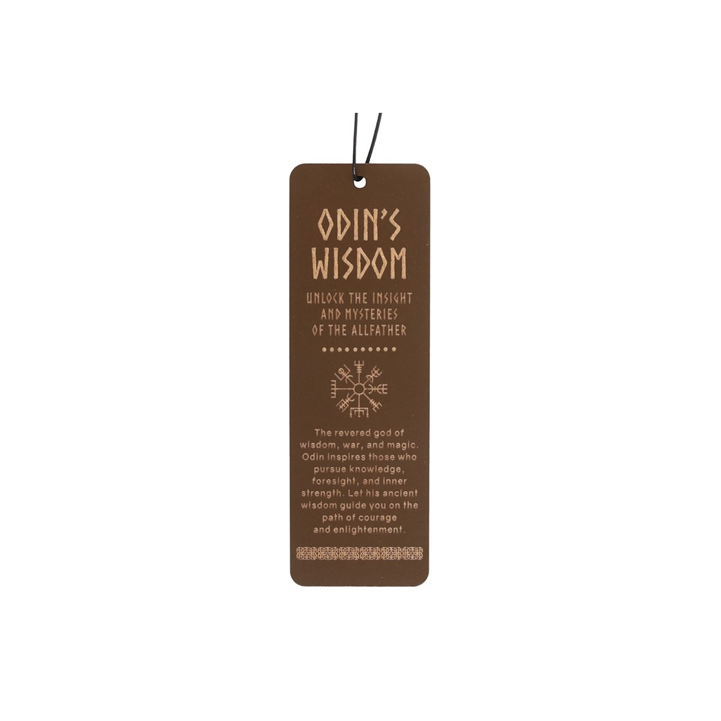 Odin's Wisdom Wooden Bookmark - Image 3
