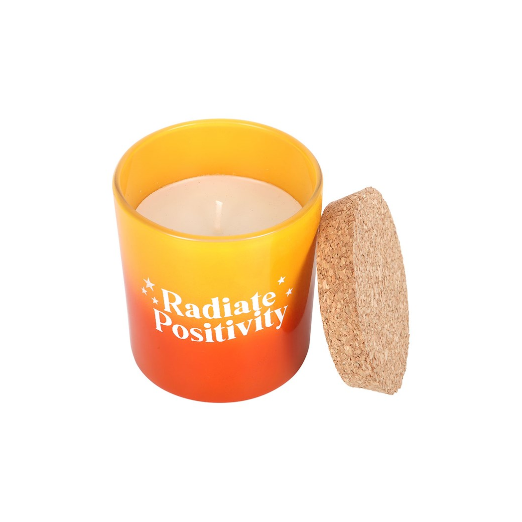 Radiate Positivity Lemon & Bergamot Candle - Image 3