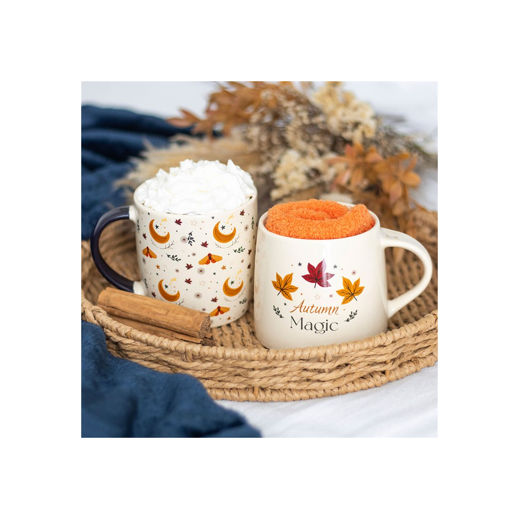 Autumn Magic Harvest Moon Print Mug - Image 5