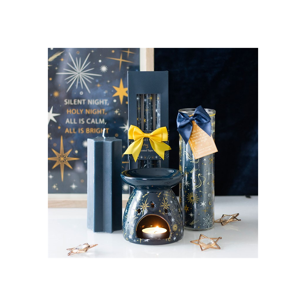 Starry Night Cinnamon & Blackberry Tube Candle - Image 6