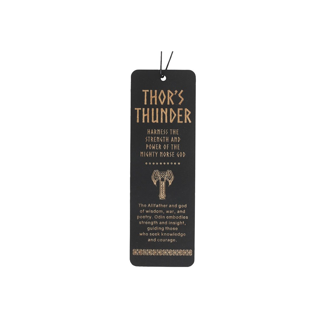 Thor's Thunder Wooden Bookmark - Image 3