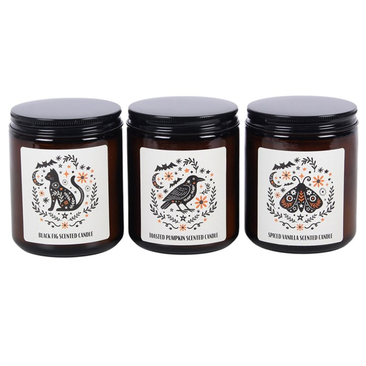 Set of 3 Frightful Folk Scented Candles - Image 2
