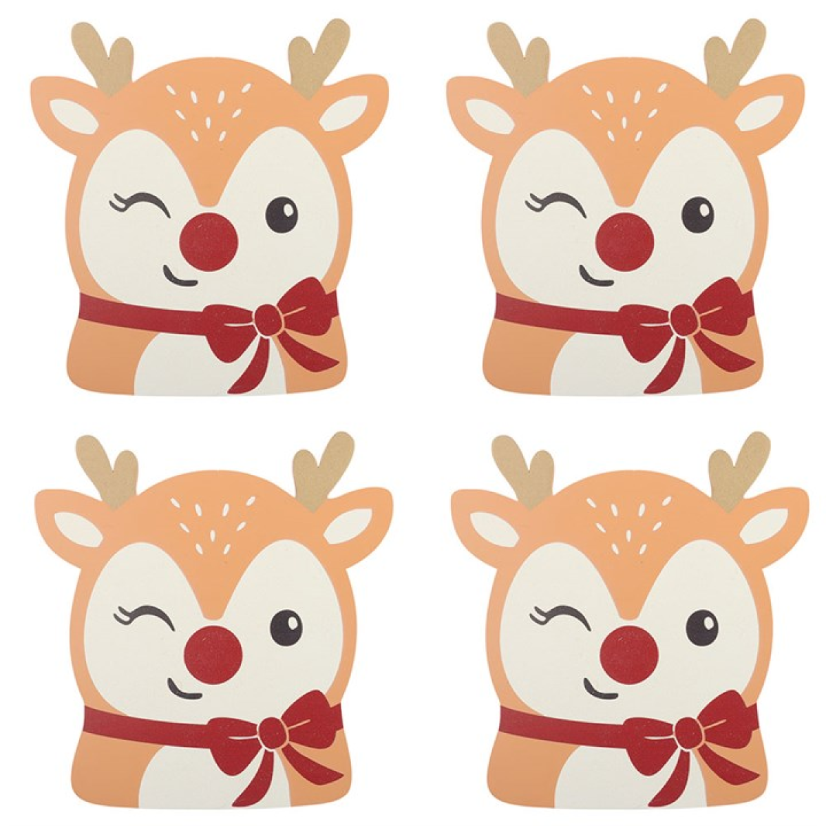 Ruby the Reindeer Coaster Set - Image 2