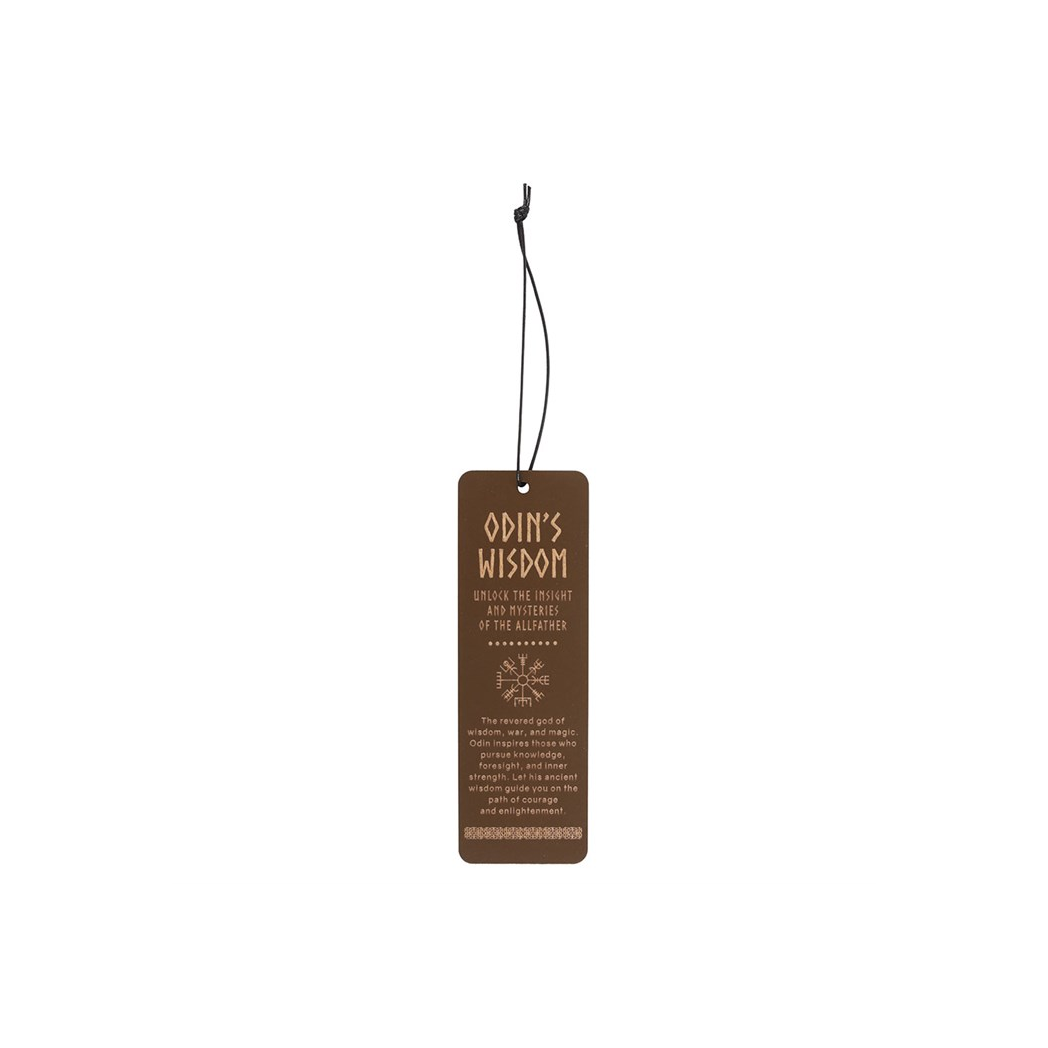 Odin's Wisdom Wooden Bookmark - Image 2