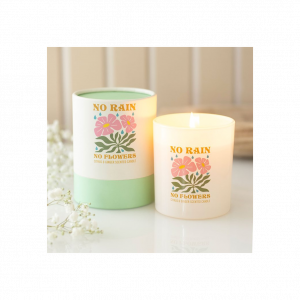 No Rain, No Flowers Citrus & Ginger Candle