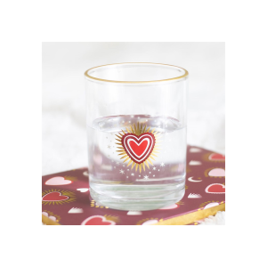 Sacred Heart Drinking Glass