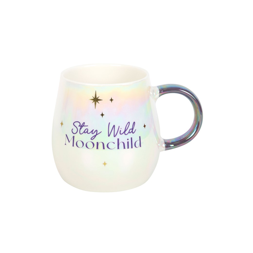 Stay Wild Moon Child Rounded Mug - Image 4