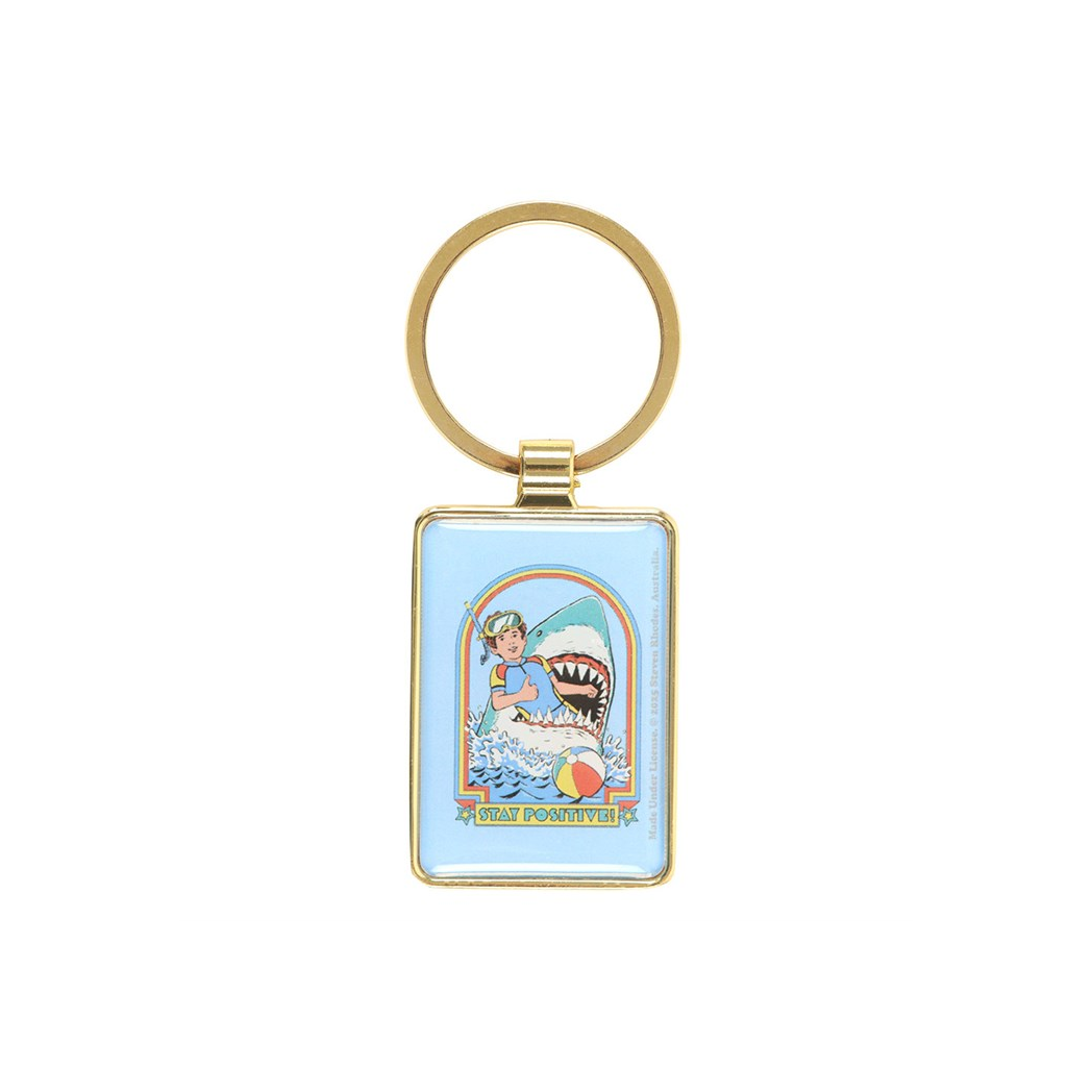 Stay Positive Keyring by Steven Rhodes - Image 3