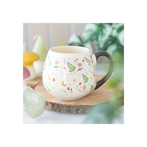 Fairy Folklore Print Rounded Mug