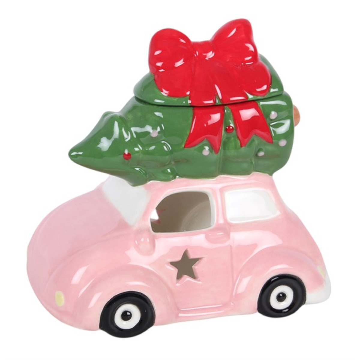 Pink Car with Christmas Tree Oil Burner - Image 3