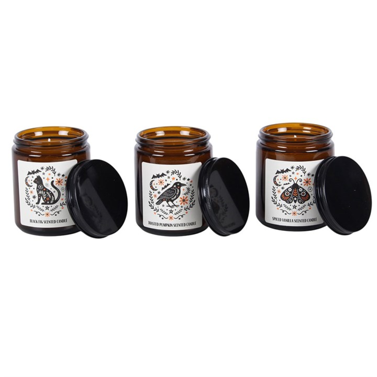 Set of 3 Frightful Folk Scented Candles - Image 3