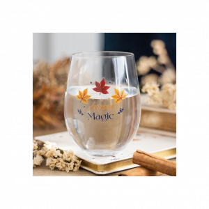 Autumn Magic Stemless Glass
