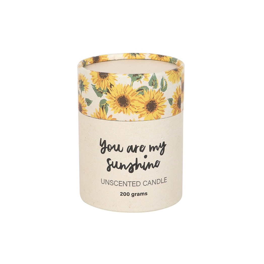 You Are My Sunshine Candle with 3D Sunflower - Image 5