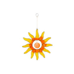 Orange Sun Suncatcher