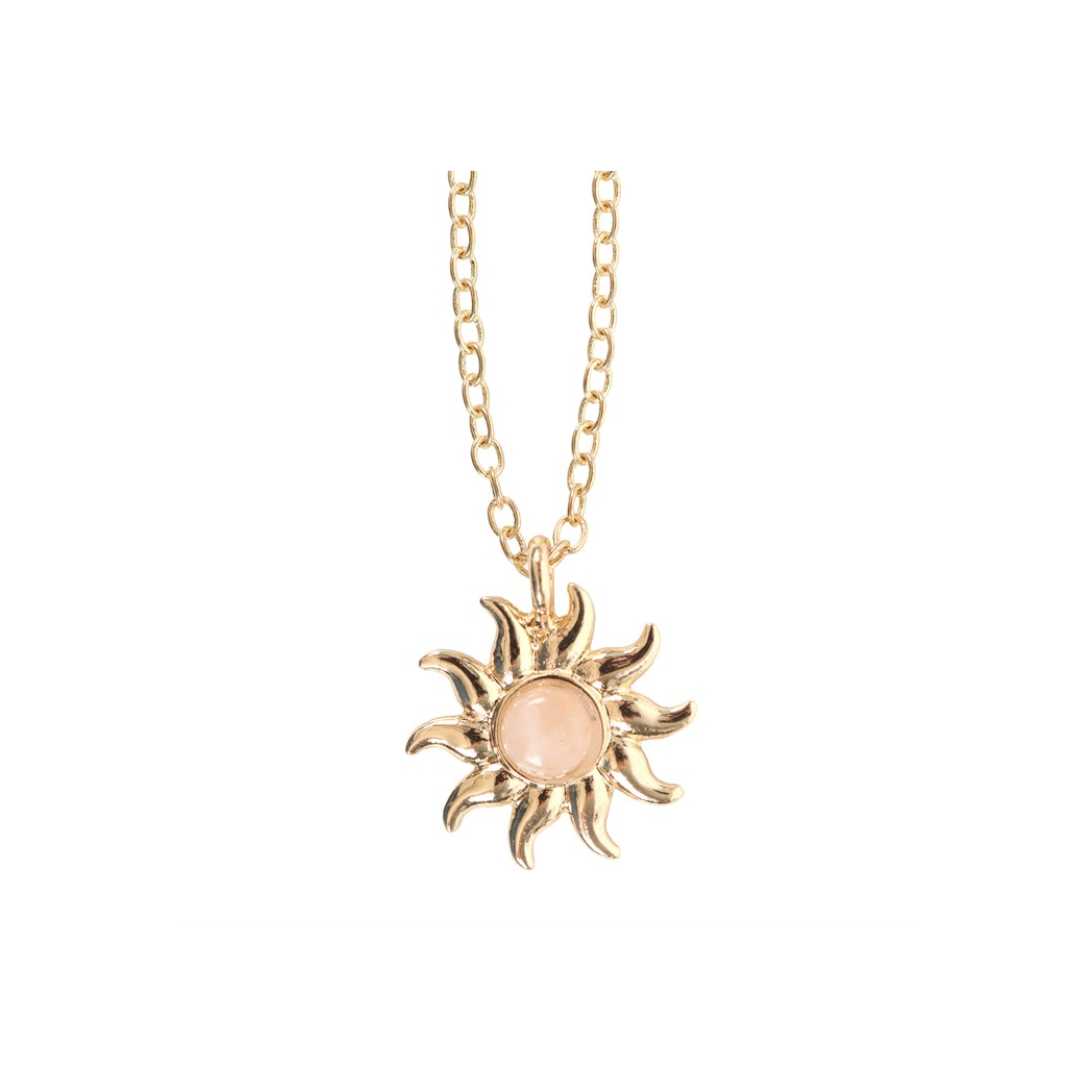 The Sun Celestial Rose Quartz Necklace Card - Image 4