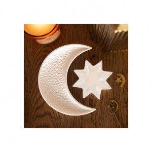 Crescent Moon and Star Trinket Dishes