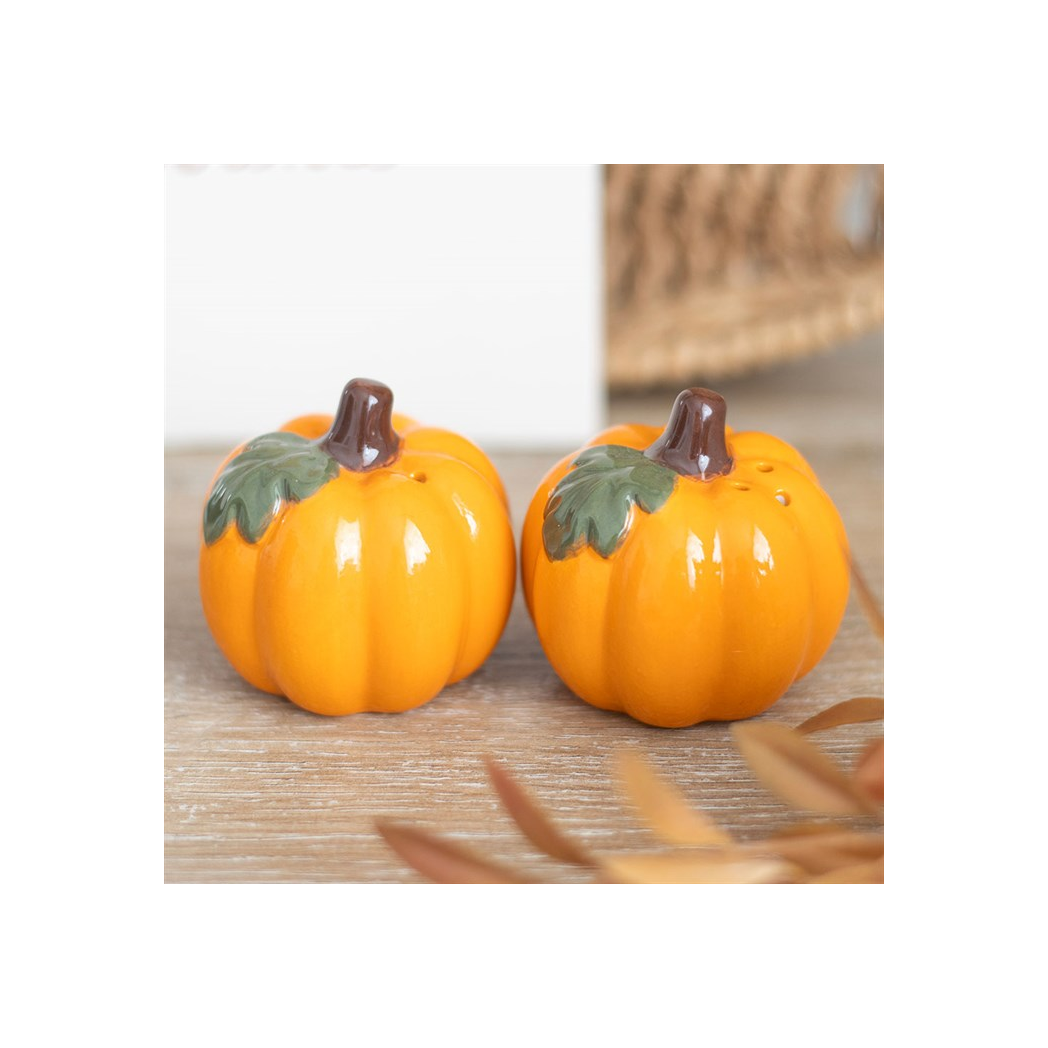 Pumpkin Salt and Pepper Shakers