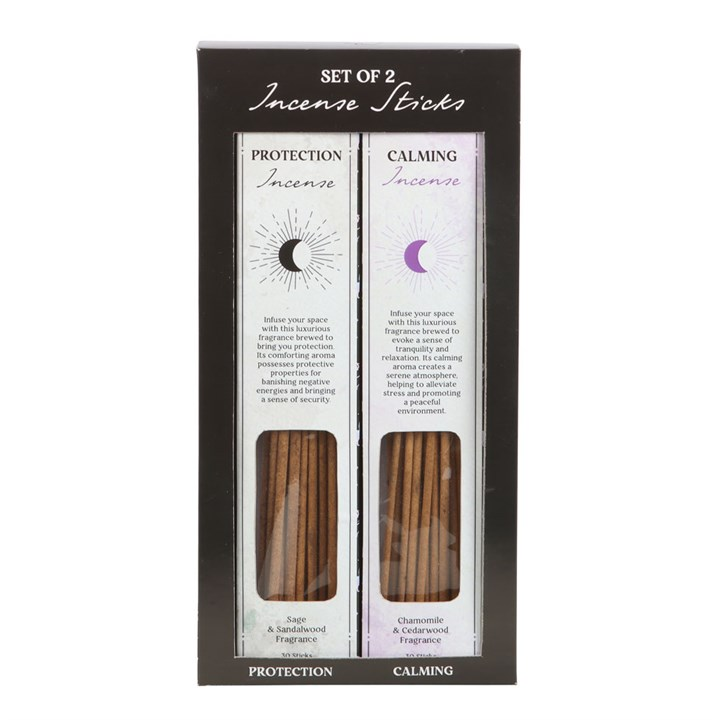 Set of 2 Calming & Protection Incense Stick Sets - Image 3