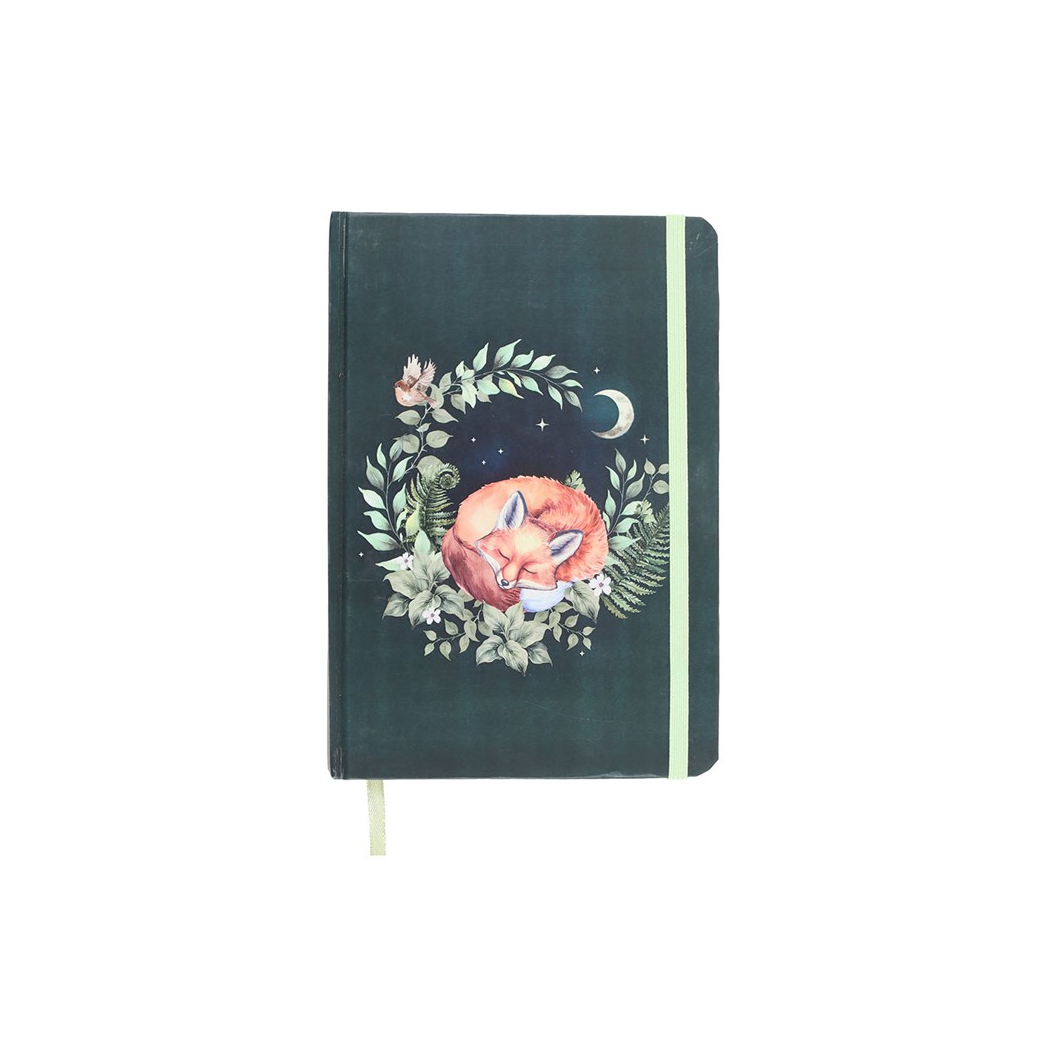 Green Sleeping Fox A5 Notebook - Image 2