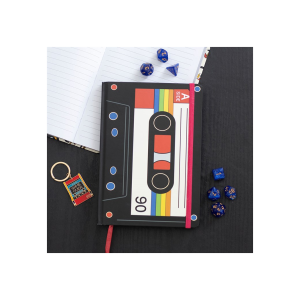 Retro Cassette Tape A5 Notebook