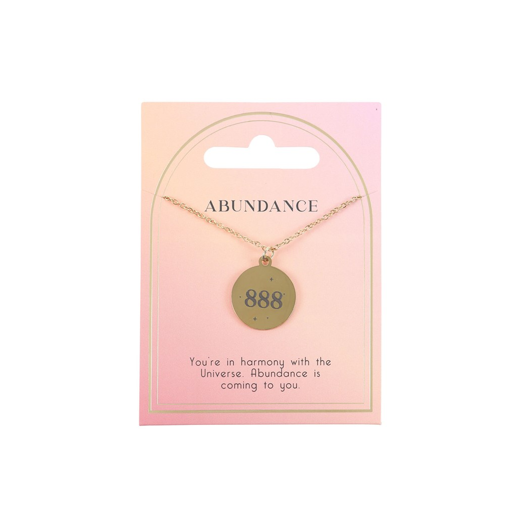 888 Angel Number Abundance Necklace - Image 2