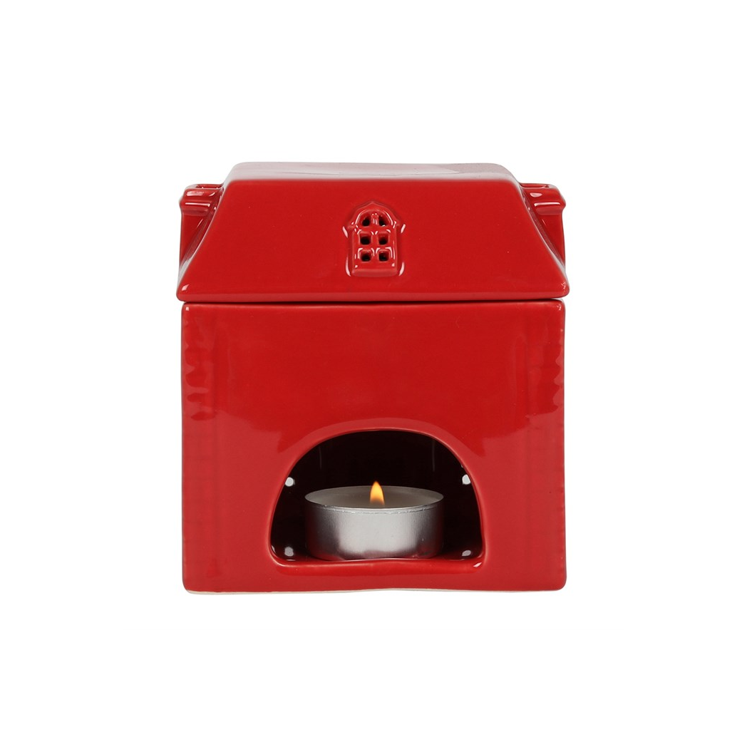 Red Ceramic House Oil Burner - Image 4