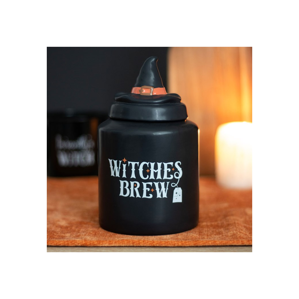 Witches Brew Ceramic Tea Canister - Image 6
