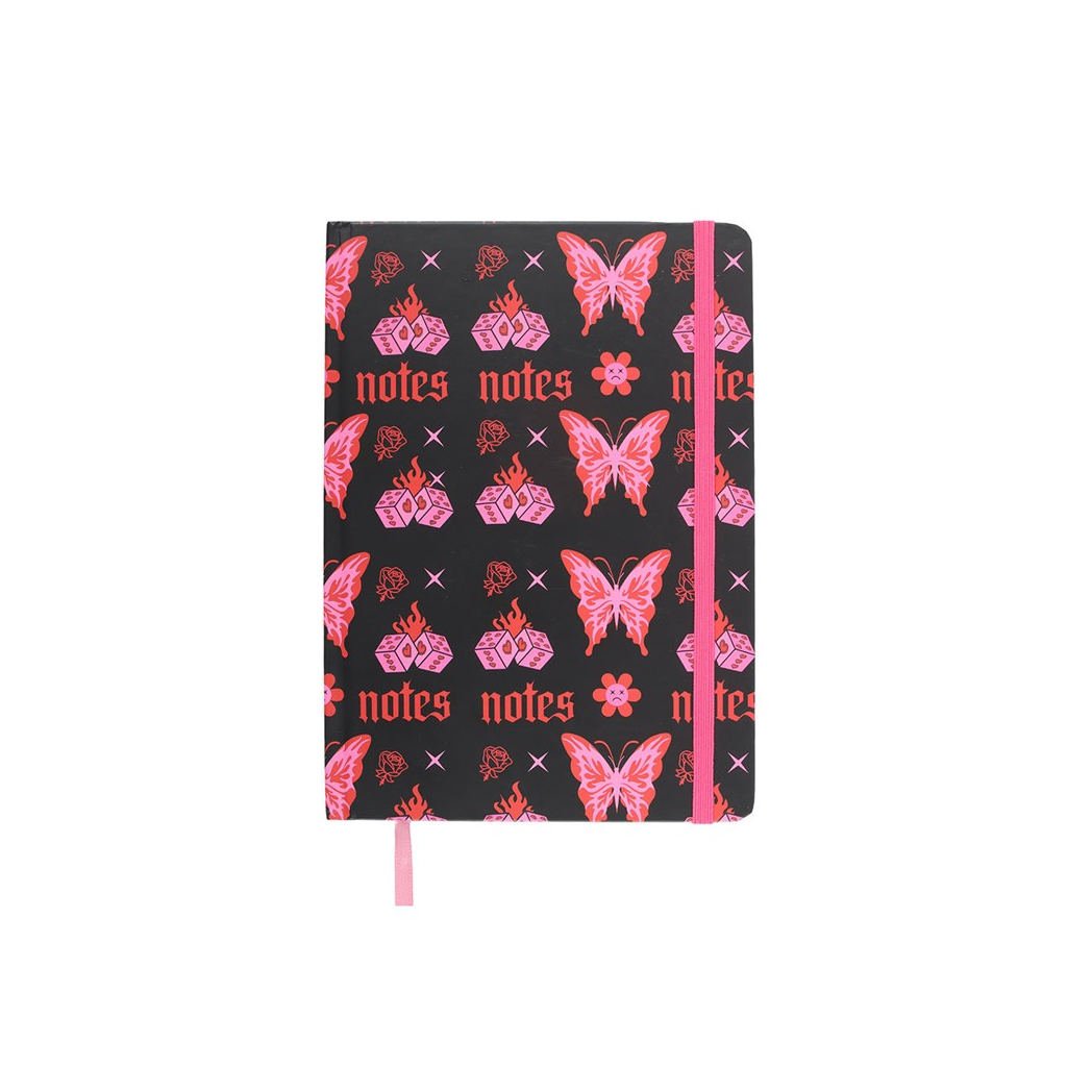 Flaming Butterfly A5 Notebook - Image 2