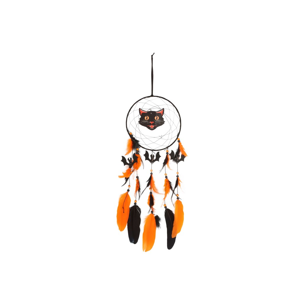Black Cat Halloween Dreamcatcher - Image 2