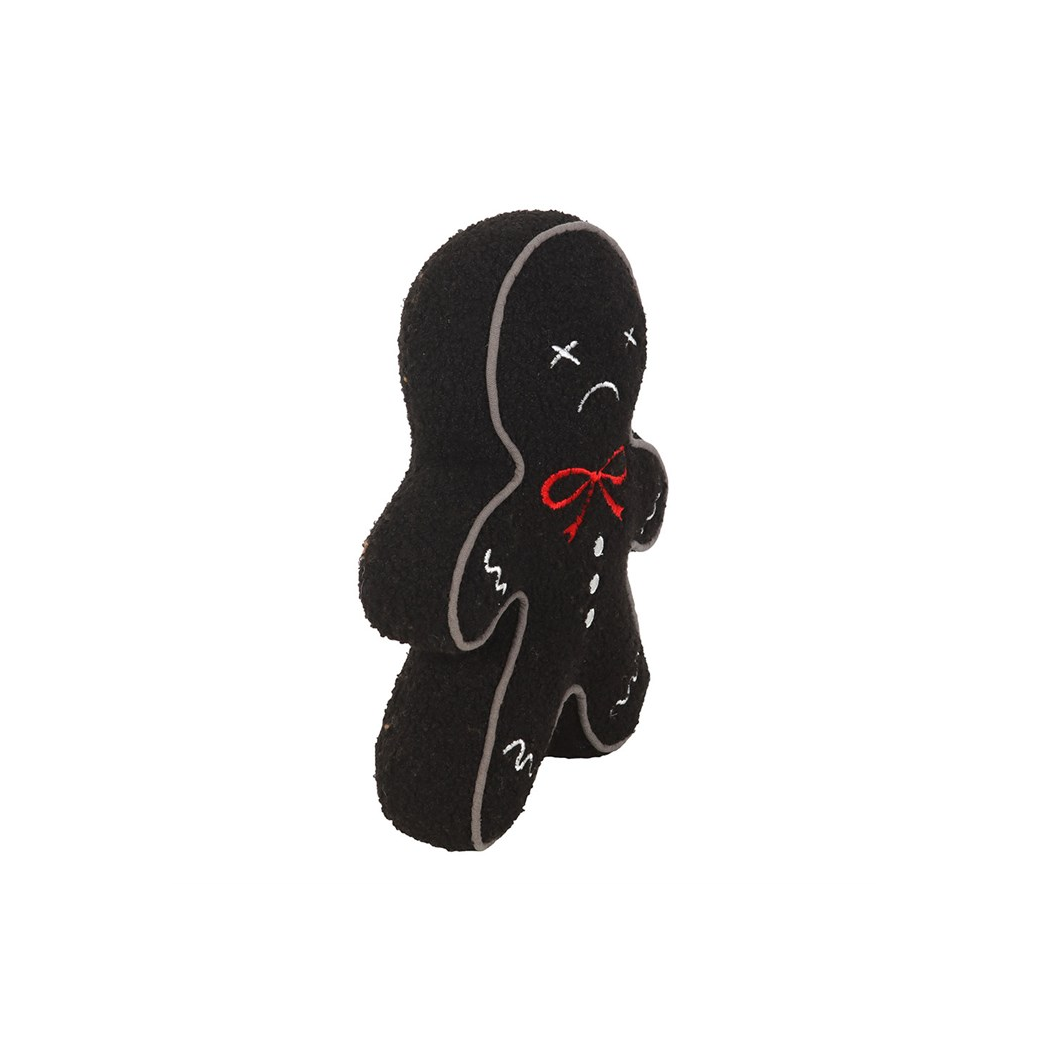 Black Gingerdead Man Boucle Cushion - Image 3
