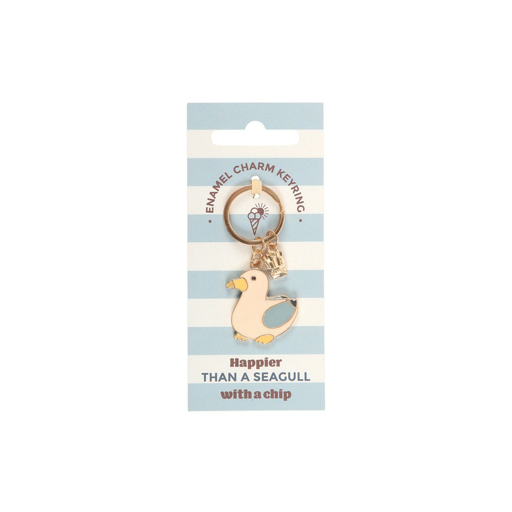 Seagull and Chips Keyring - Image 2