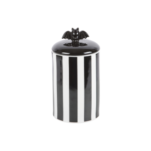 Striped Bat Storage Jar