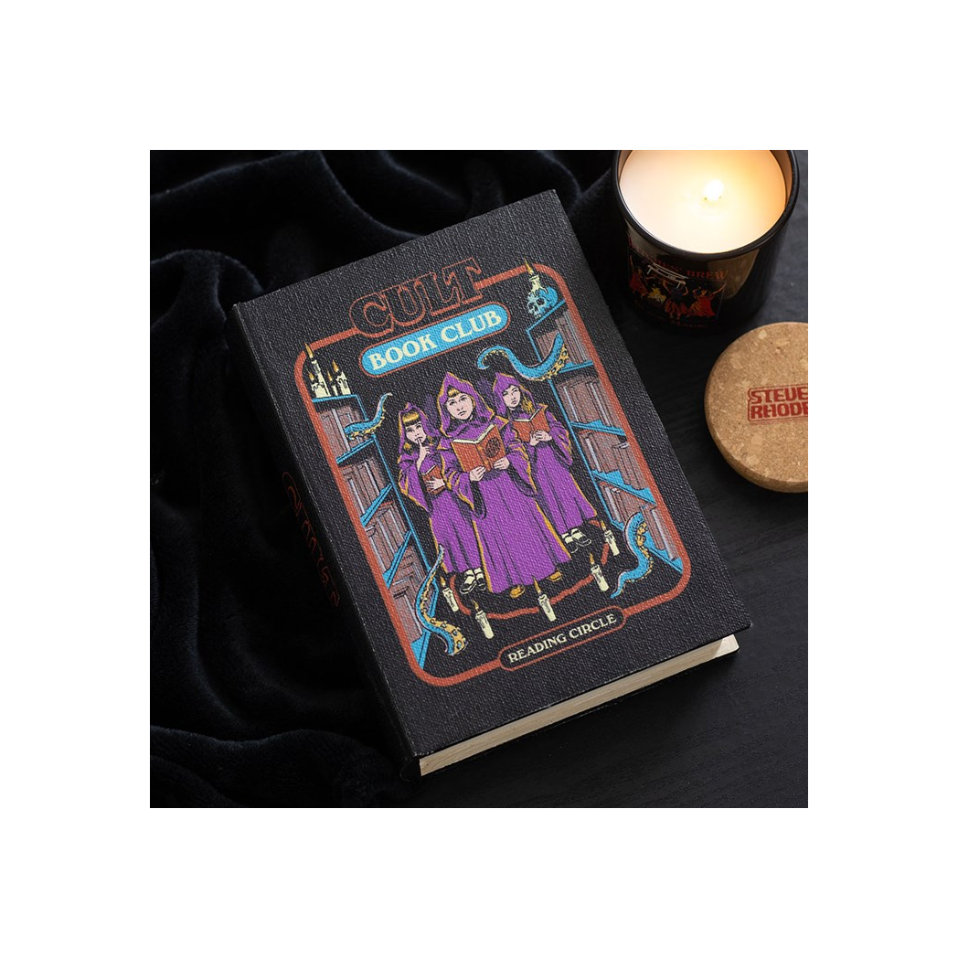 Cult Book Club Book-Shaped Storage Box by Steven Rhodes