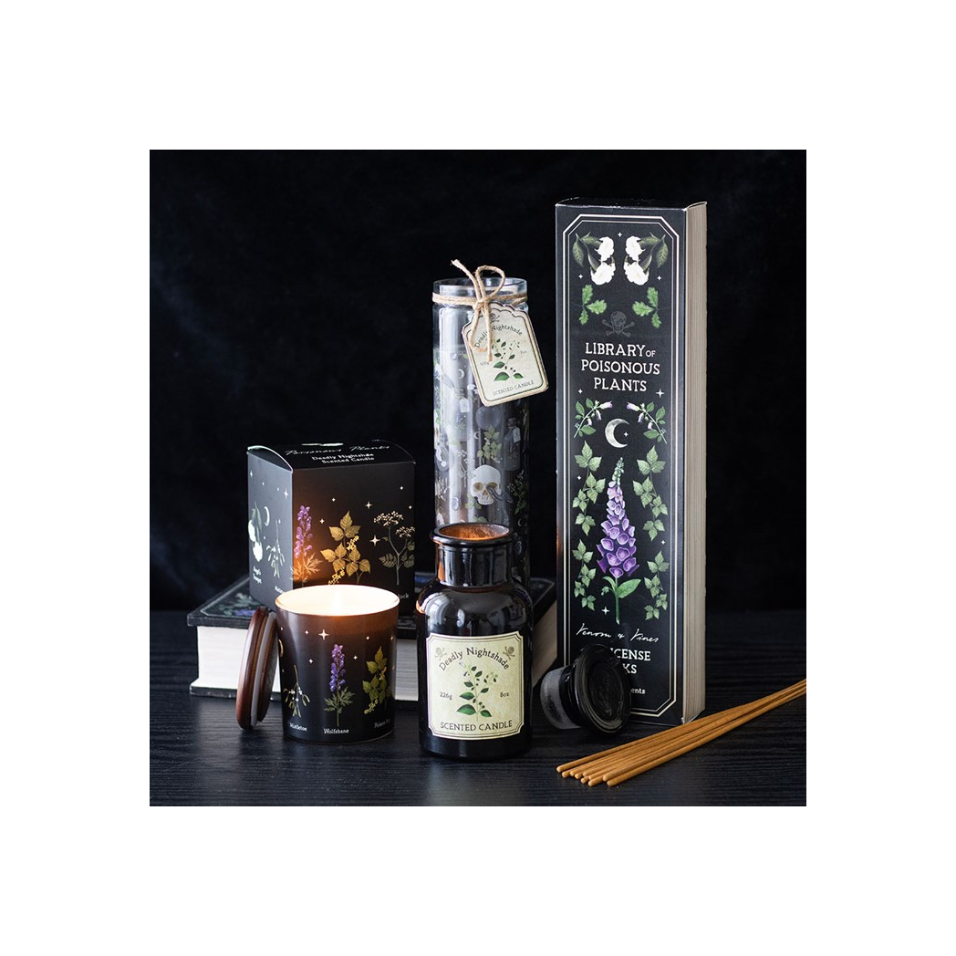 Poisonous Plants Deadly Nightshade Tube Candle - Image 5