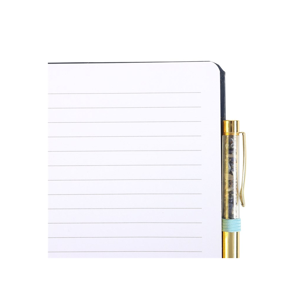 All Seeing Eye A5 Notebook with Crystal Chip Pen - Image 4