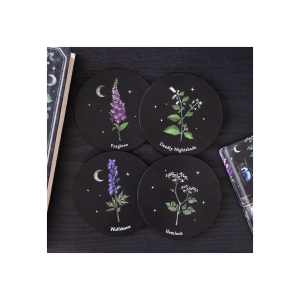 Poisonous Plants Coaster Set