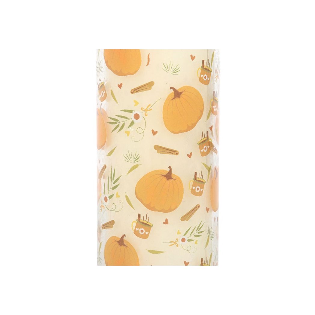 Pumpkin Print Tube Candle - Image 4