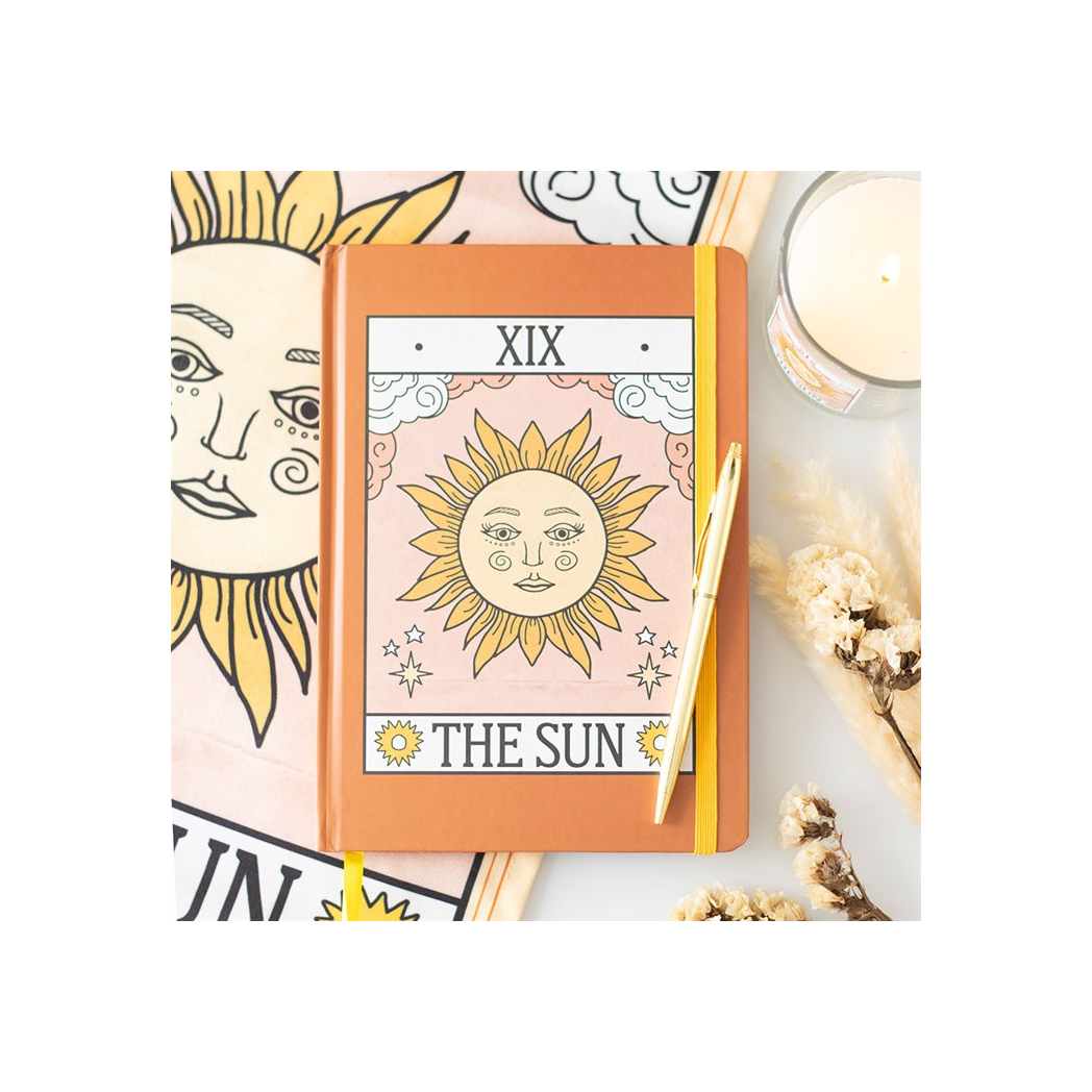 The Sun Vintage Tarot A5 Notebook